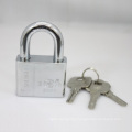 Chrome Plated Square Plating Iron Padlock with BMW Keys (CSP)